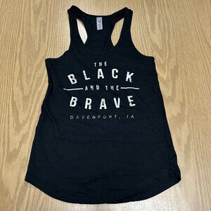 Cotton Heritage The Black And The Brave Womens M Sleeveless Tank Top